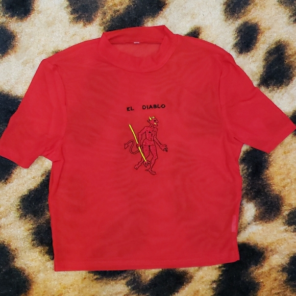 EL Diablo Mesh Top - Picture 3 of 5